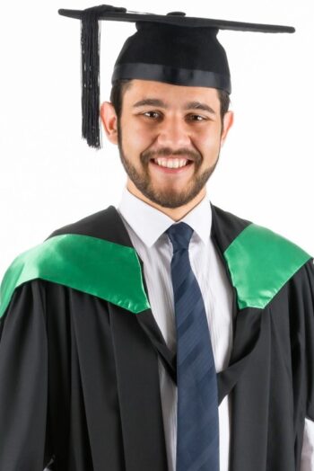 graduation gown hire prices